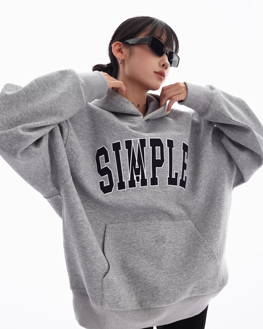 Logo Loose Hoodie Logo Loose Hoodie