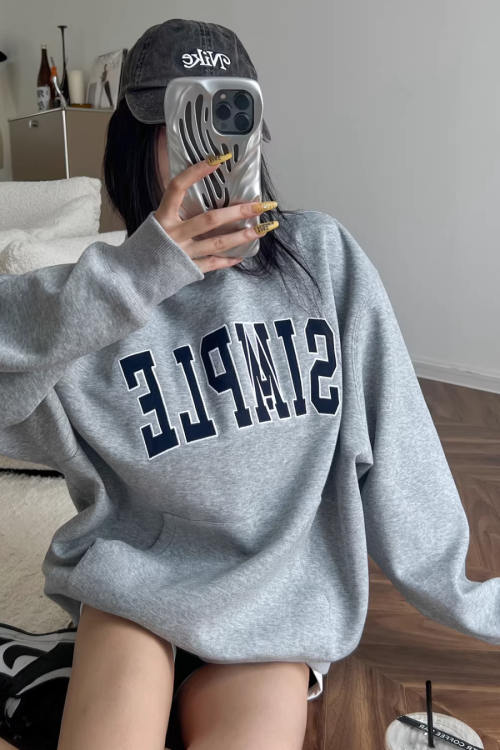 Logo Loose Hoodie