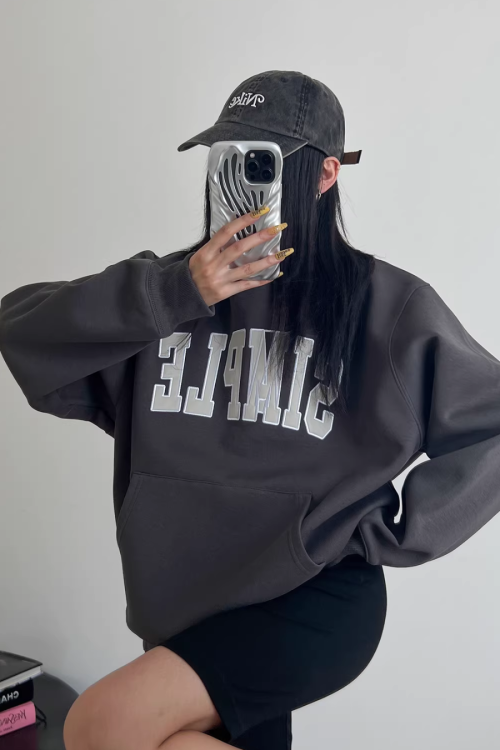 Logo Loose Hoodie