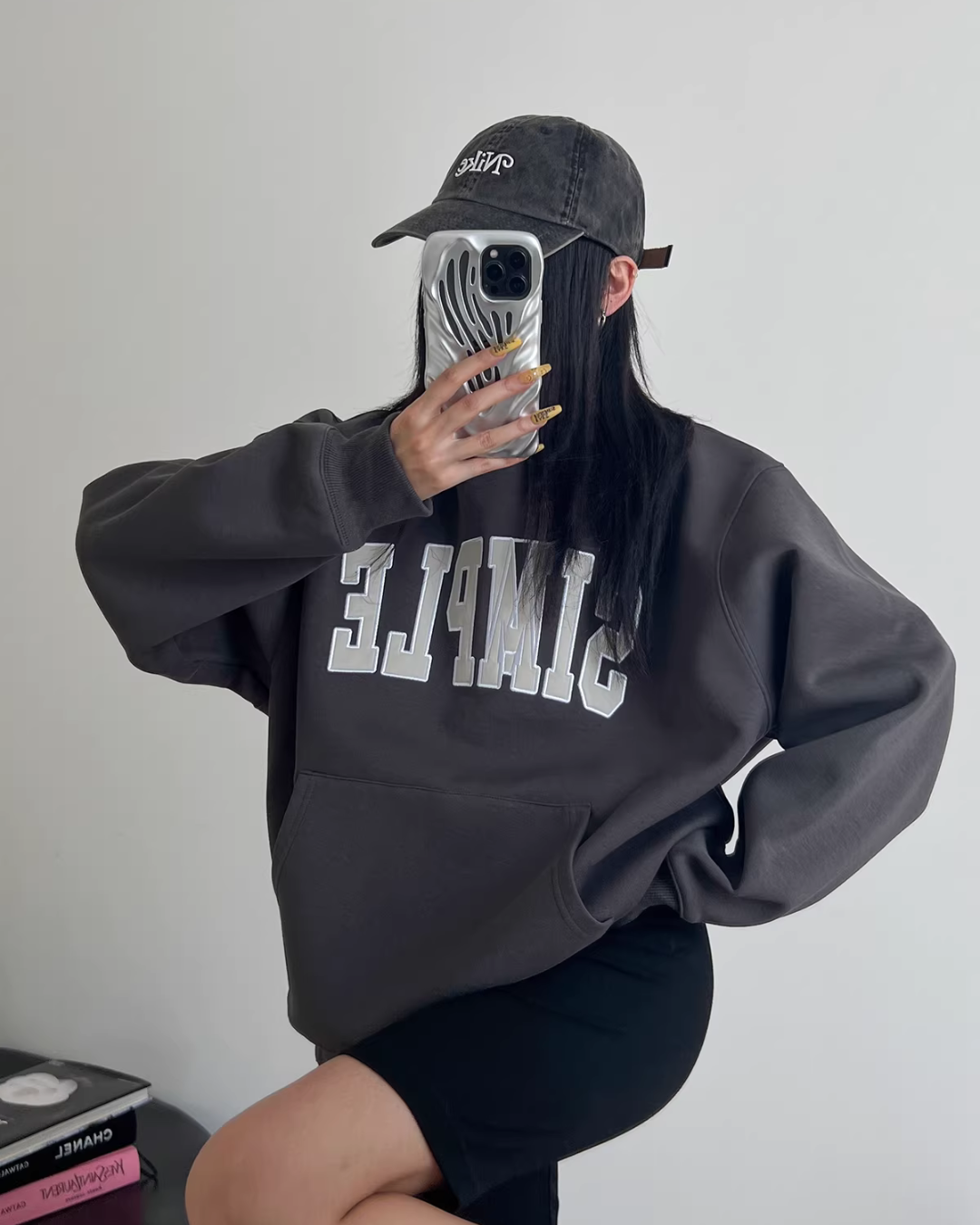 Logo Loose Hoodie Logo Loose Hoodie