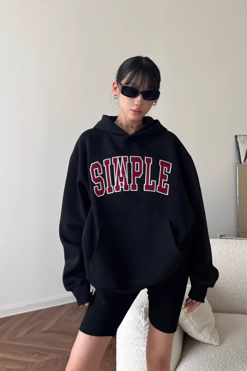 Logo Loose Hoodie