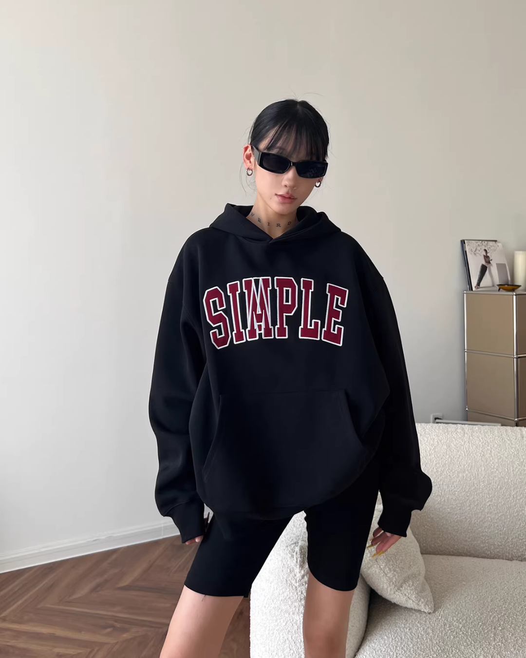 Logo Loose Hoodie Logo Loose Hoodie