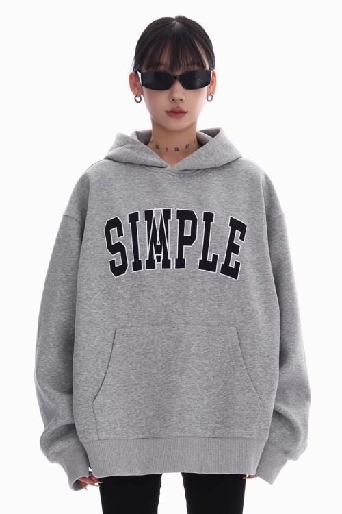 Logo Loose Hoodie