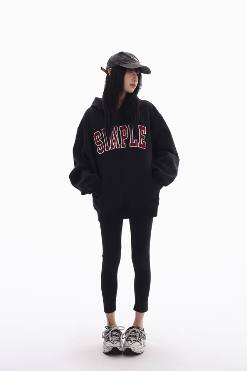 Logo Loose Hoodie