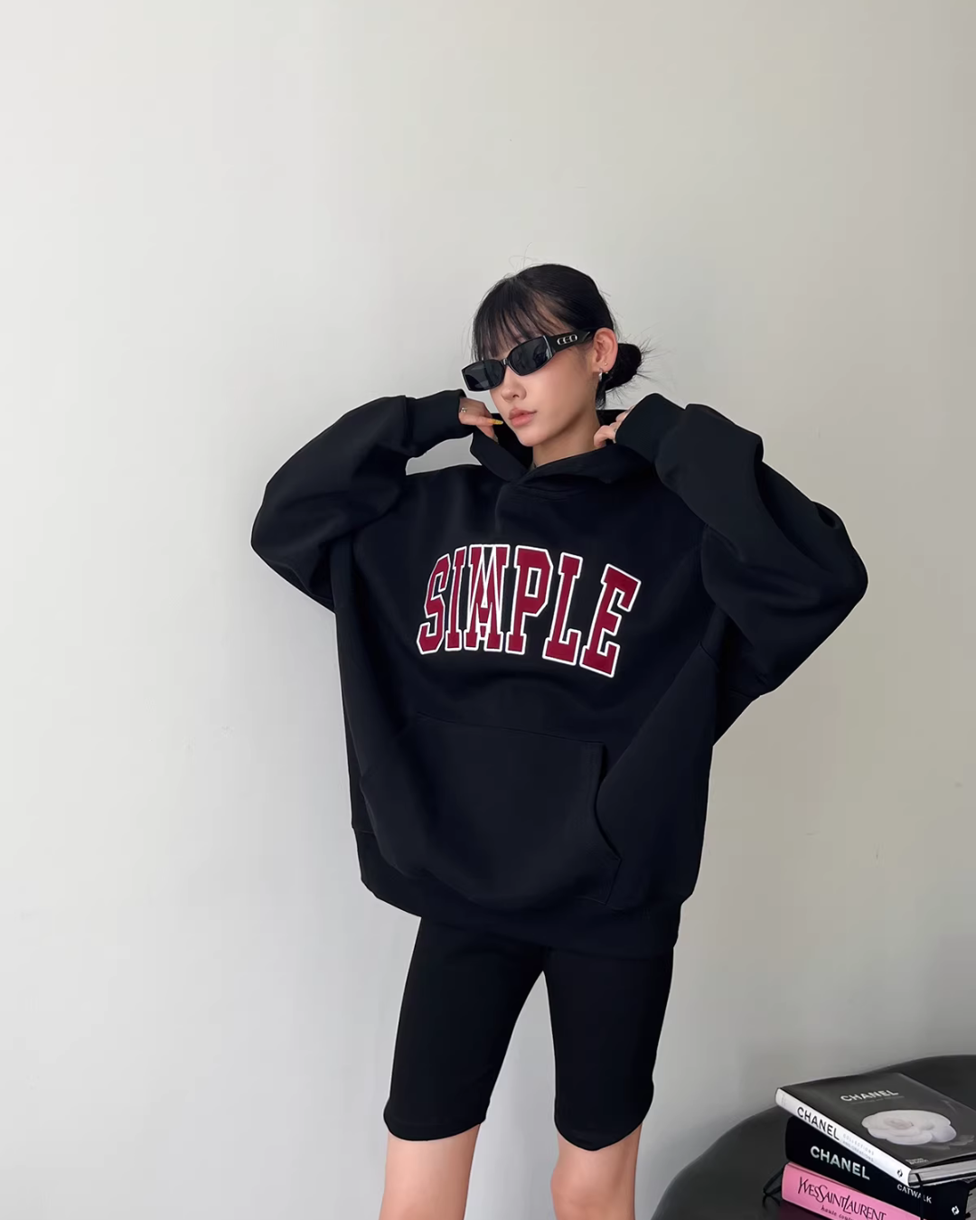 Logo Loose Hoodie Logo Loose Hoodie