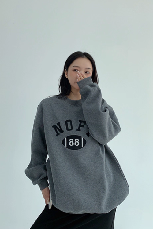 Logo Loose Sweat Top