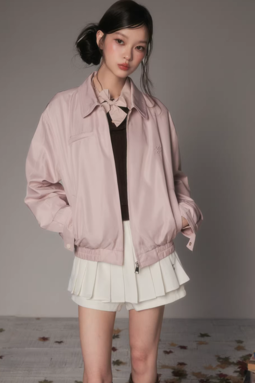 Loose-Fit Casual Jacket