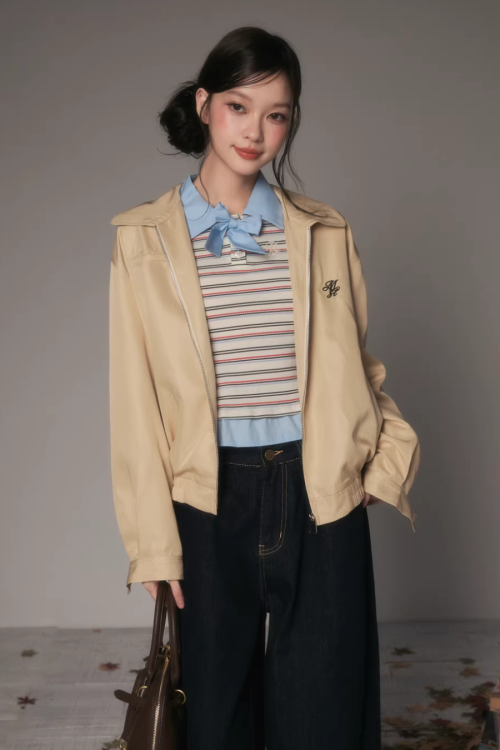 Loose-Fit Casual Jacket