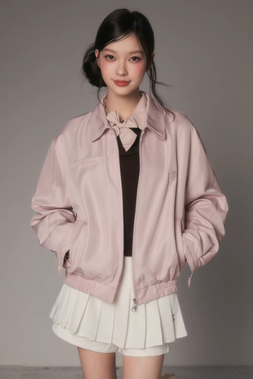 Loose-Fit Casual Jacket