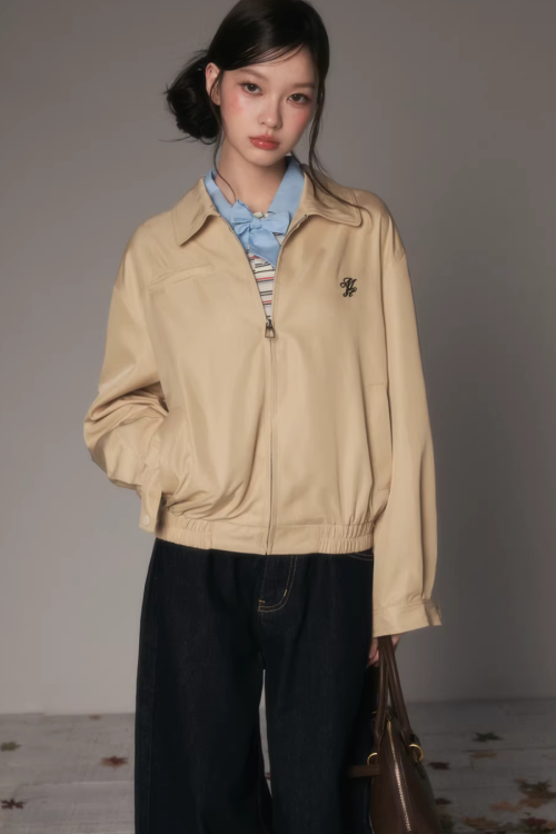 Loose-Fit Casual Jacket