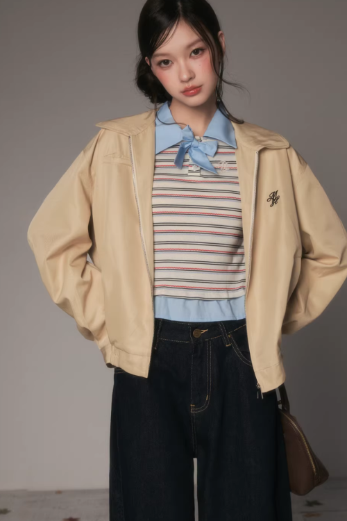 Loose-Fit Casual Jacket