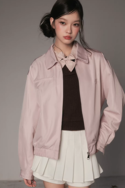 Loose-Fit Casual Jacket