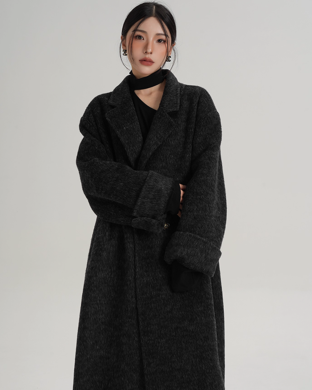 Loose Long Wool Coat Loose Long Wool Coat