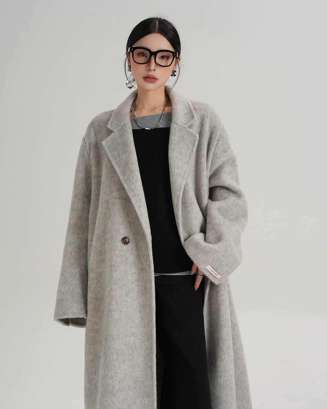 Loose Long Wool Coat Loose Long Wool Coat
