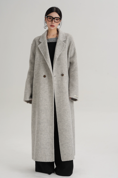 Loose Long Wool Coat