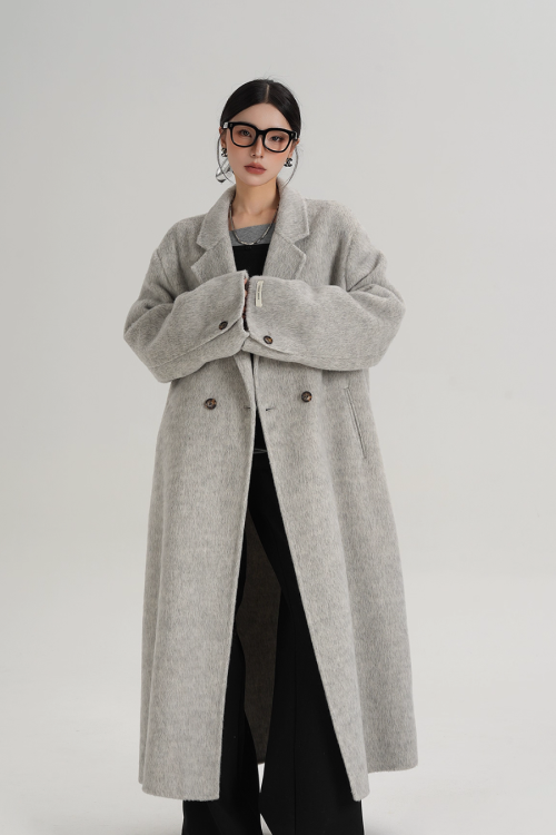 Loose Long Wool Coat