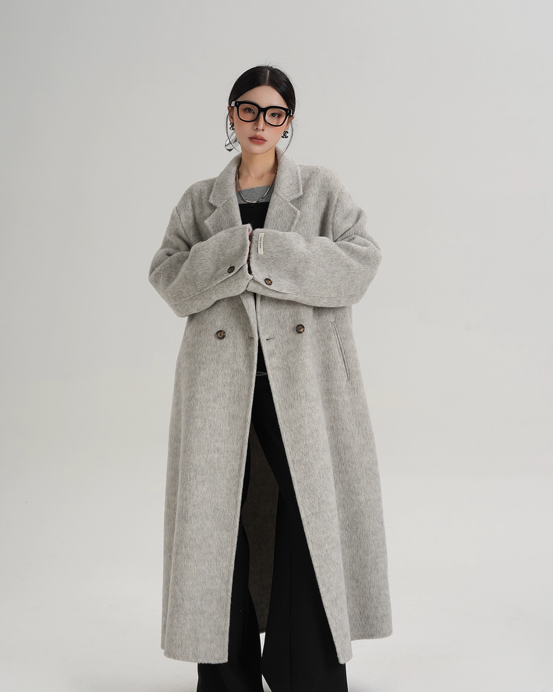 Loose Long Wool Coat Loose Long Wool Coat