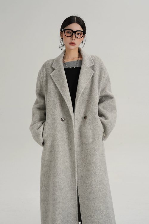 Loose Long Wool Coat