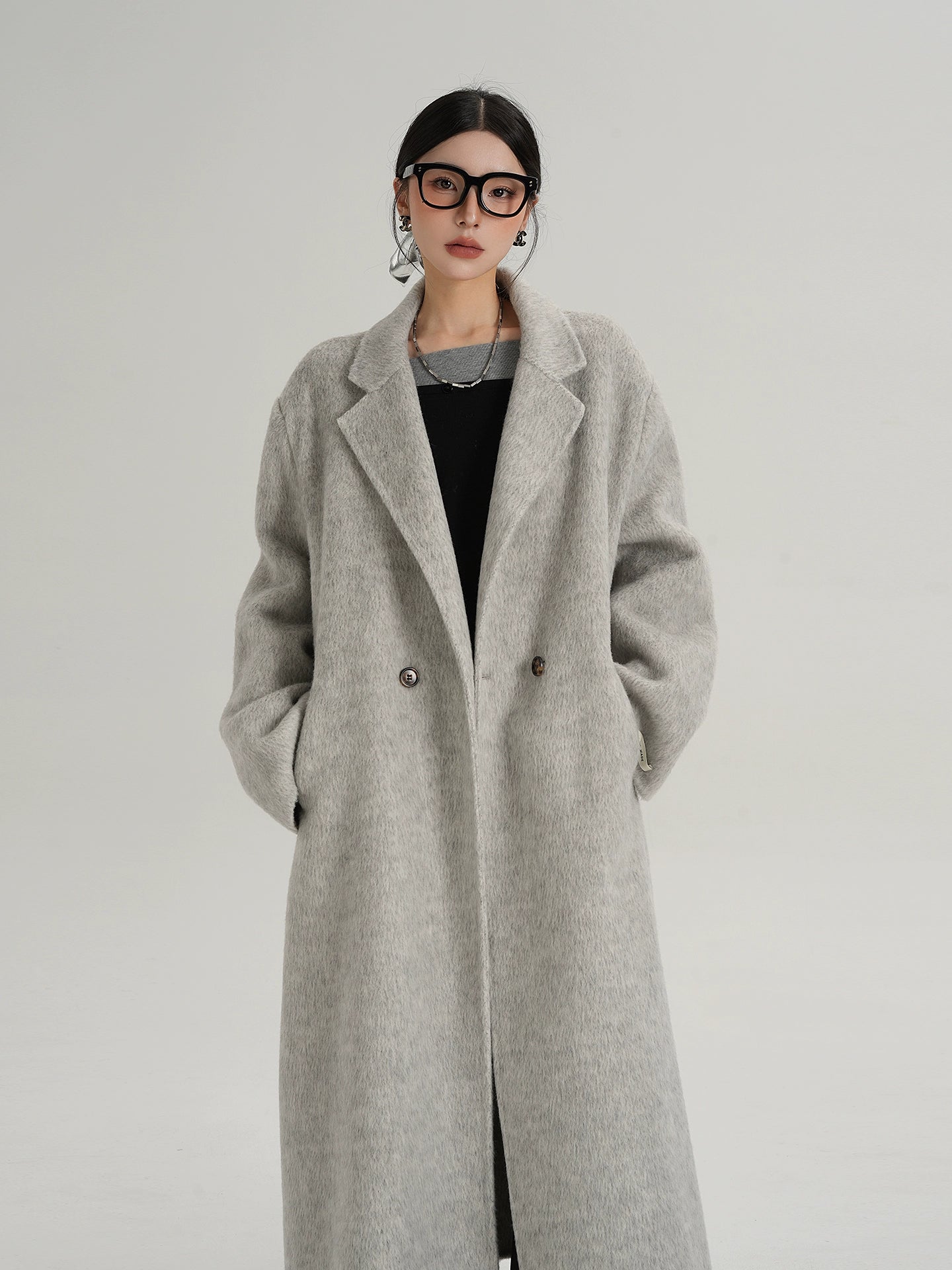 Loose Long Wool Coat Loose Long Wool Coat