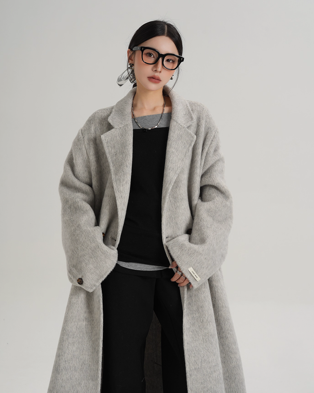 Loose Long Wool Coat Loose Long Wool Coat