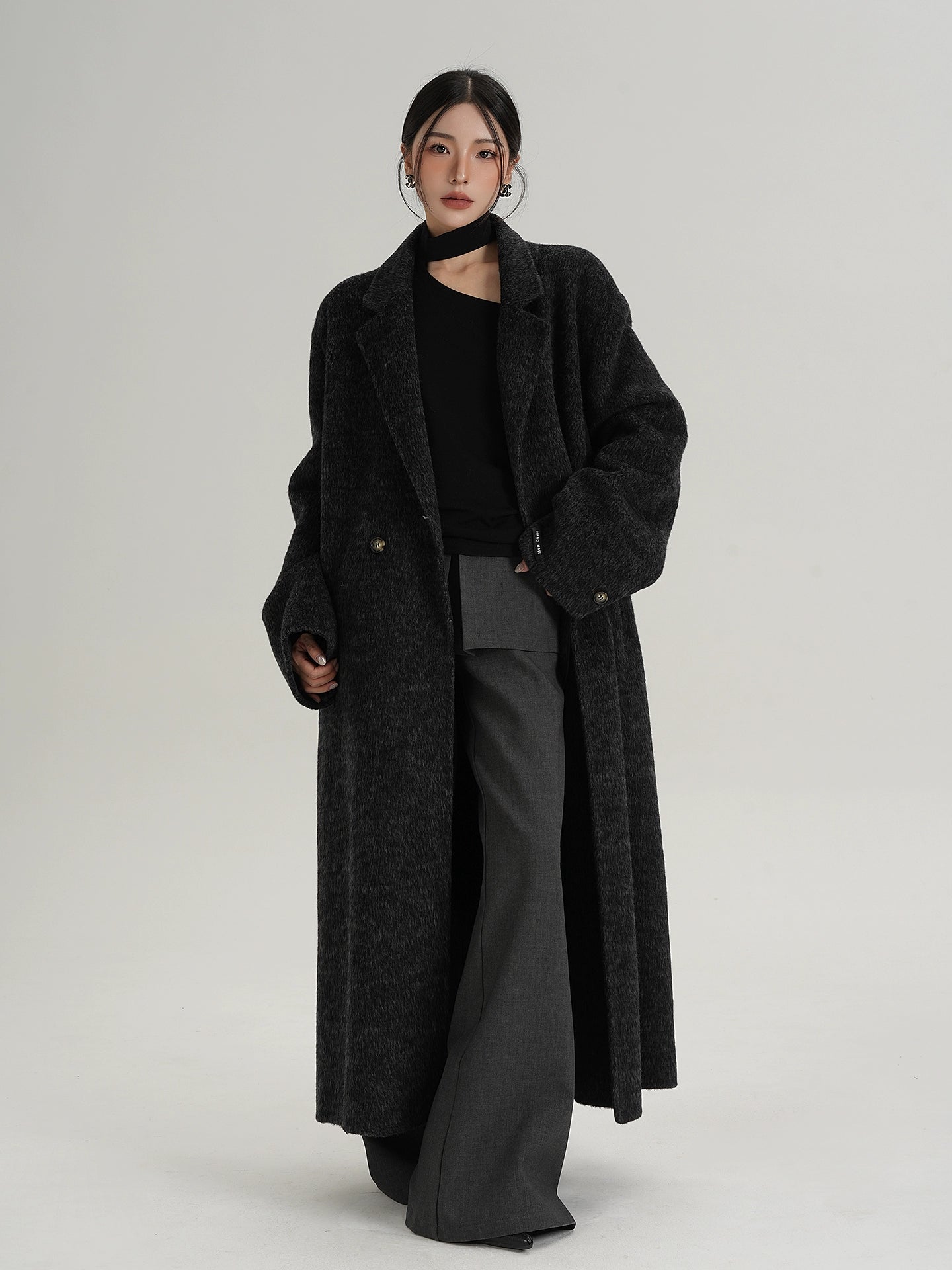 Loose Long Wool Coat Loose Long Wool Coat