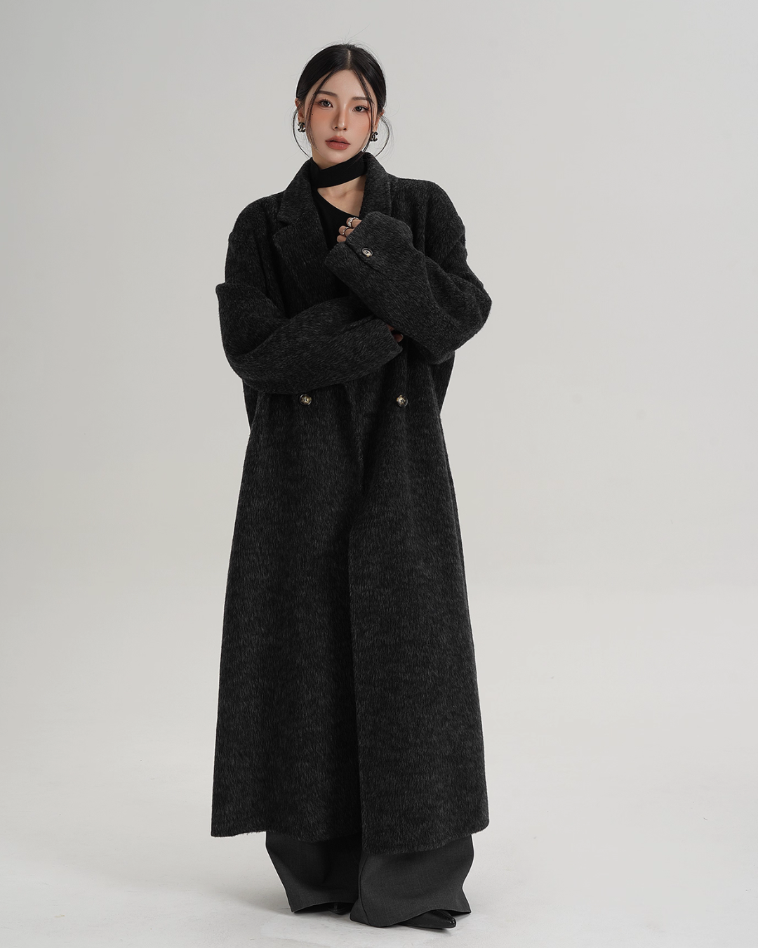 Loose Long Wool Coat Loose Long Wool Coat