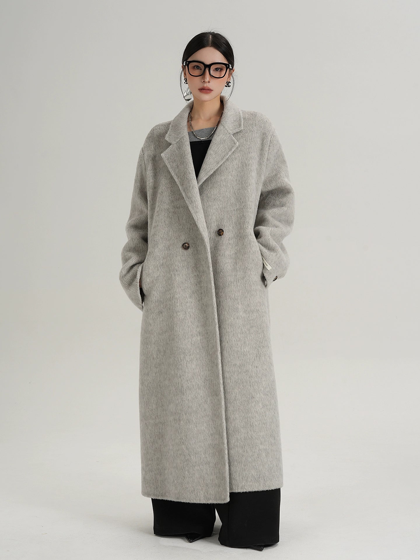 Loose Long Wool Coat Loose Long Wool Coat
