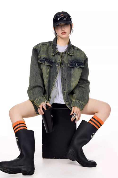 Loose Silhouette Denim Jacket