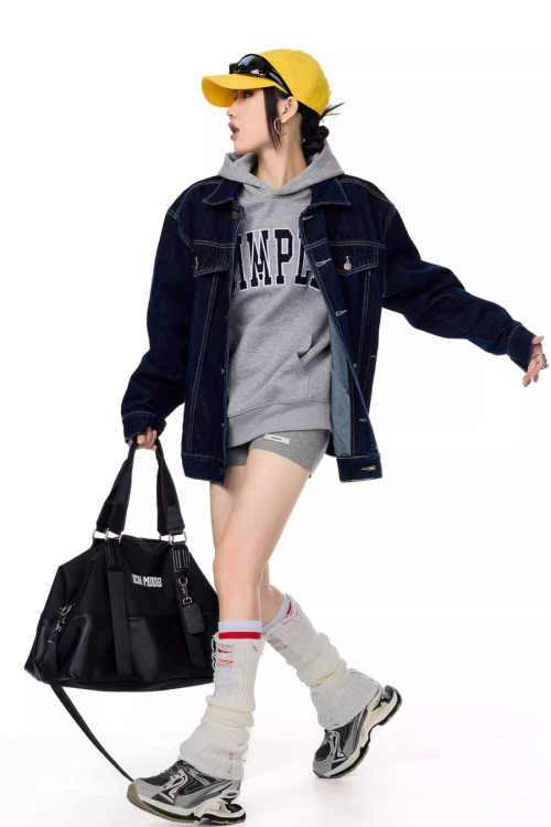 Loose Silhouette Denim Jacket