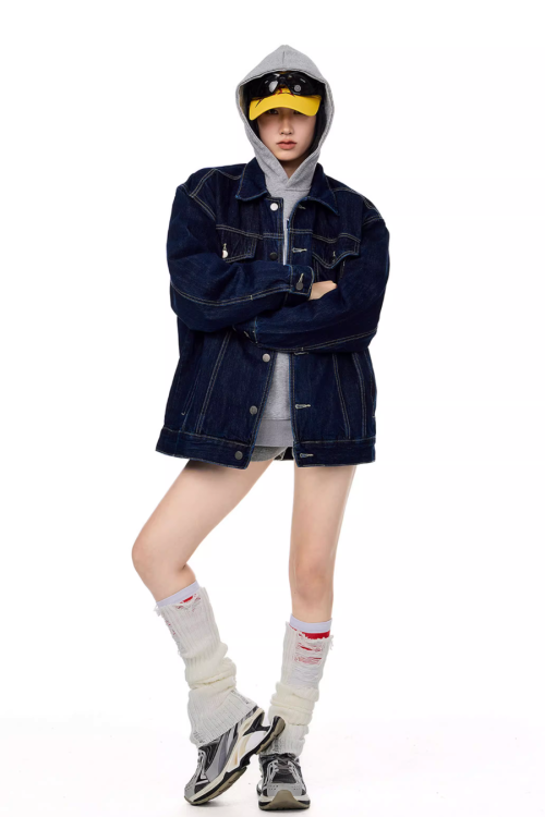 Loose Silhouette Denim Jacket