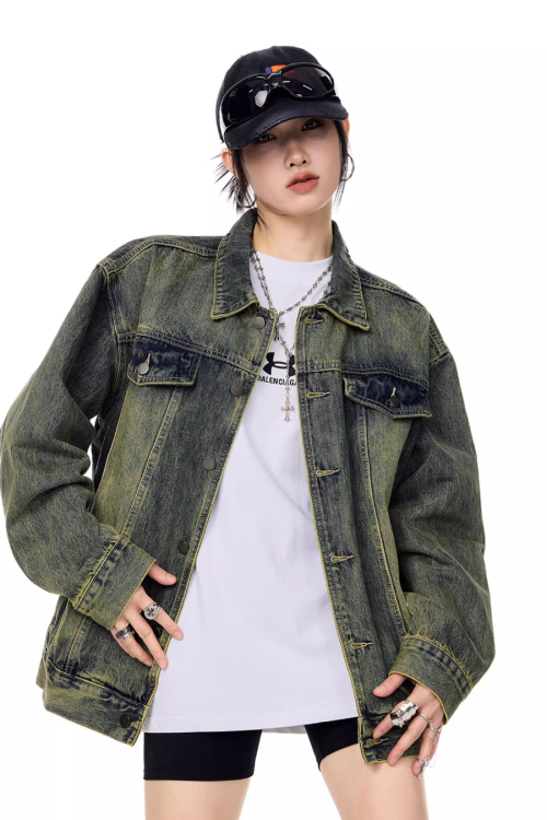 Loose Silhouette Denim Jacket