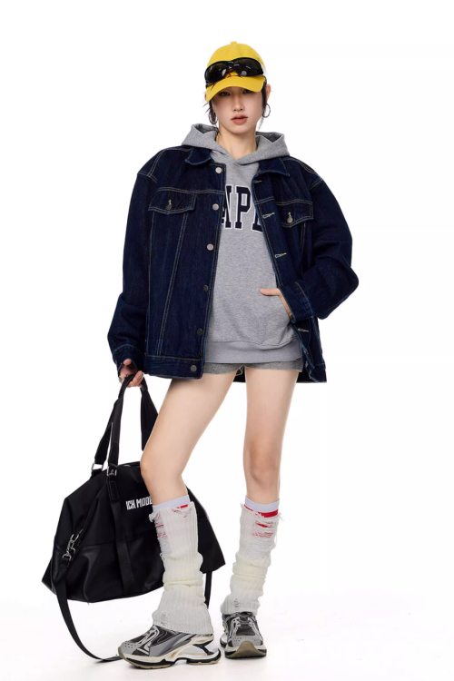 Loose Silhouette Denim Jacket