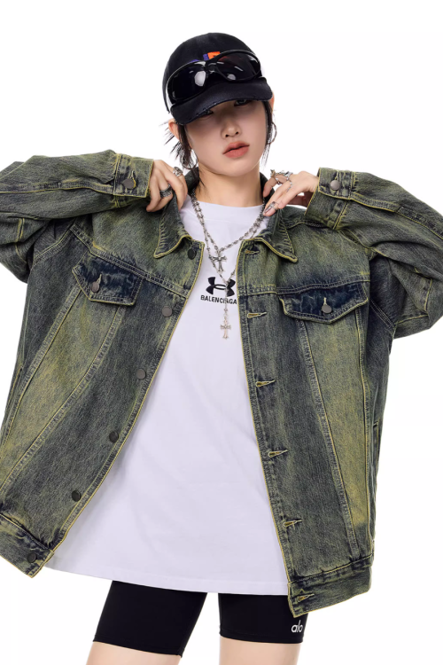 Loose Silhouette Denim Jacket