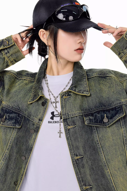 Loose Silhouette Denim Jacket