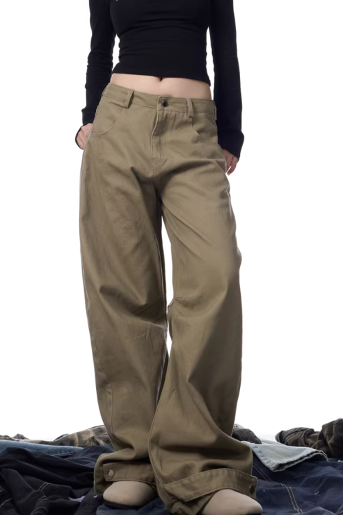 Loose Straight Casual Pants