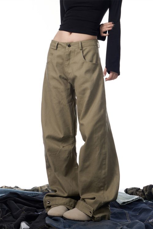 Loose Straight Casual Pants