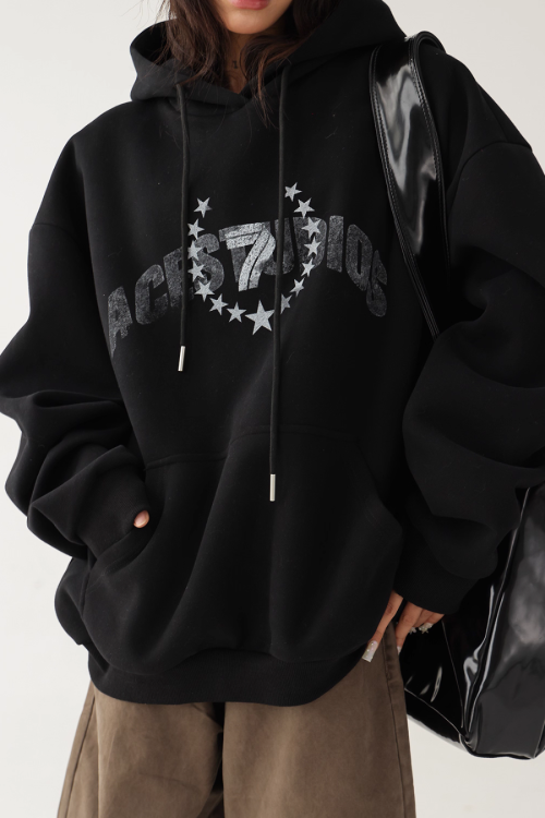 Loose Style Pullover Hoodie