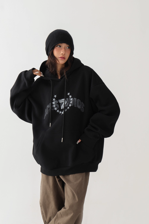 Loose Style Pullover Hoodie