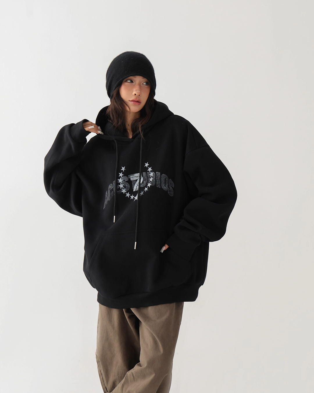 Loose Style Pullover Hoodie Loose Style Pullover Hoodie