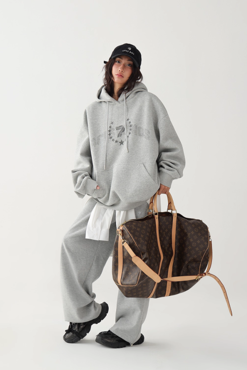 Loose Style Pullover Hoodie