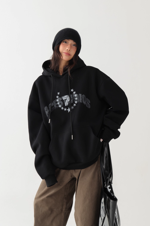 Loose Style Pullover Hoodie