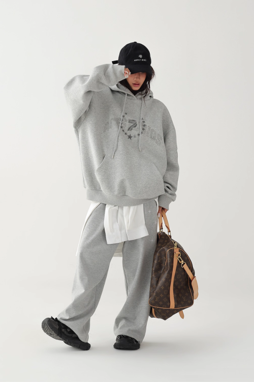 Loose Style Pullover Hoodie