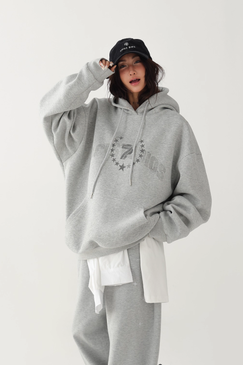 Loose Style Pullover Hoodie