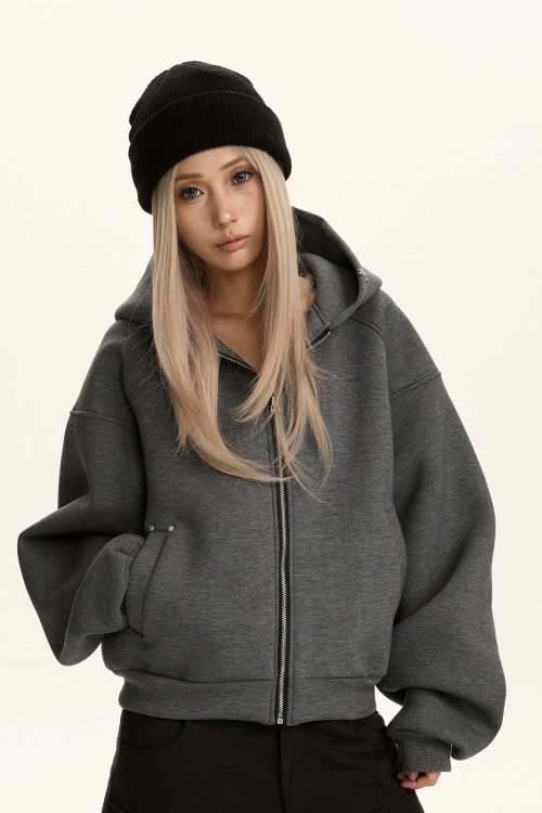 Loose Zip Hoodie