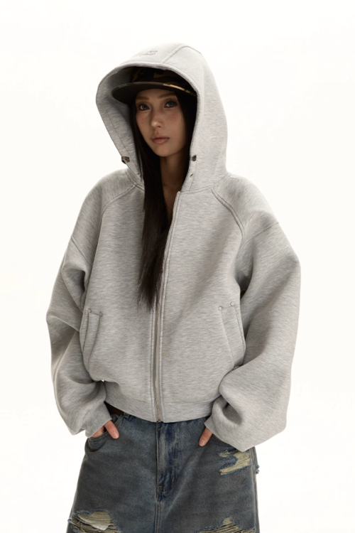 Loose Zip Hoodie