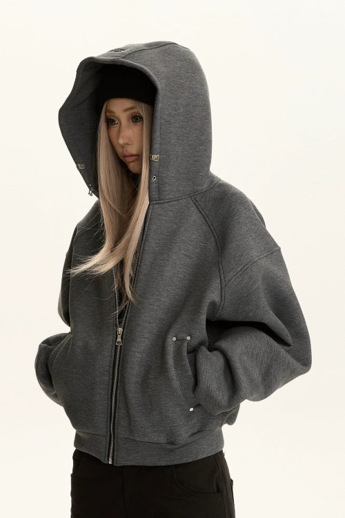 Loose Zip Hoodie