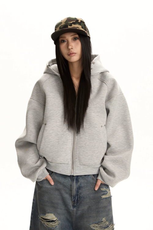Loose Zip Hoodie