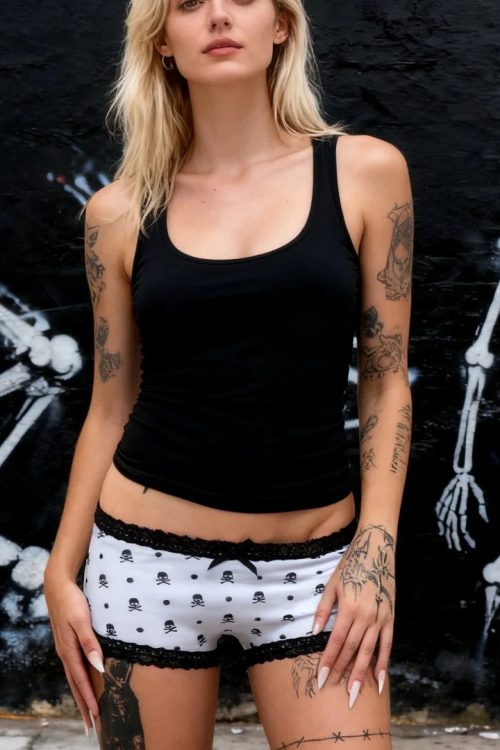 Low-Rise Micro Shorts