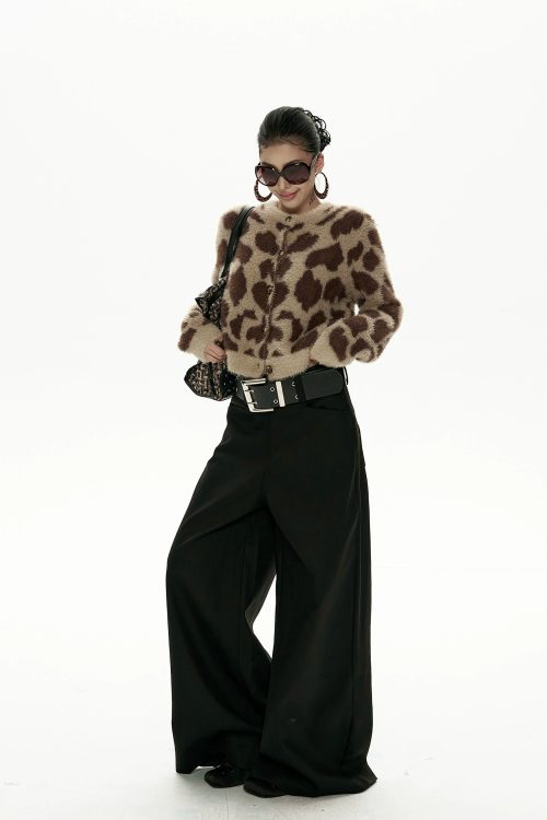 Low Waist Wide Casual Pants