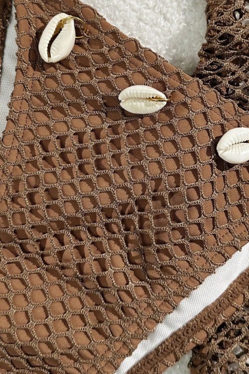 Mesh Skirt Bikini Set